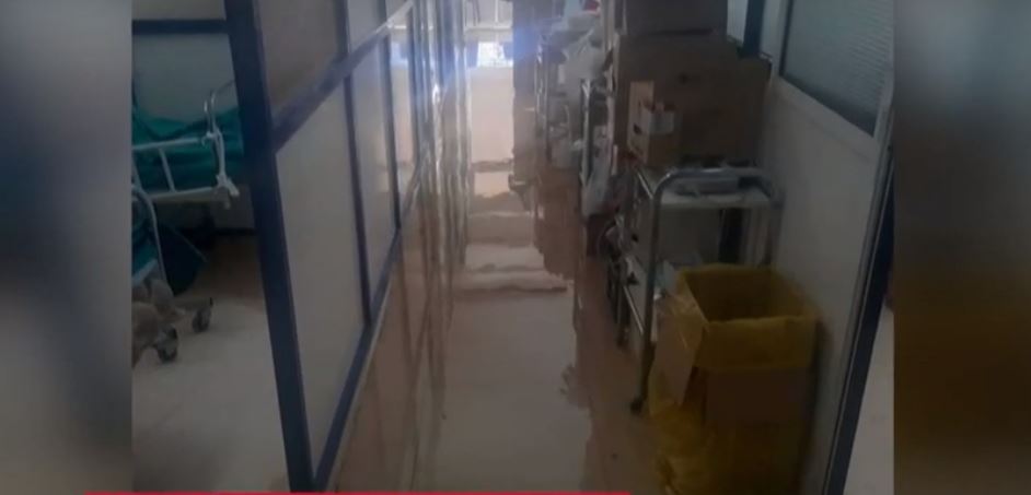 πλημμύρα στο Γενικό Κρατικό Νίκαιας