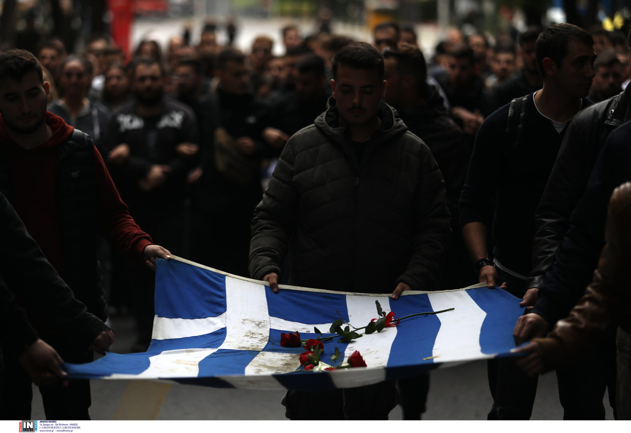 πορεία σημαία