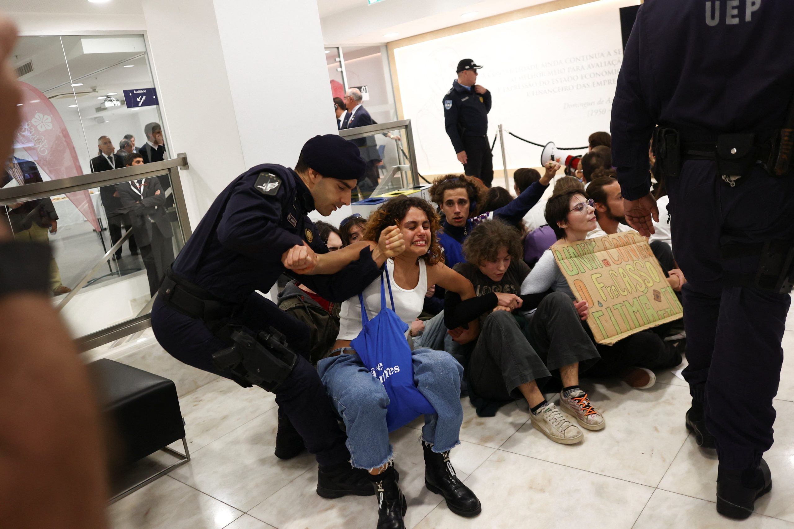 Πορτογαλία Διαδηλωτές