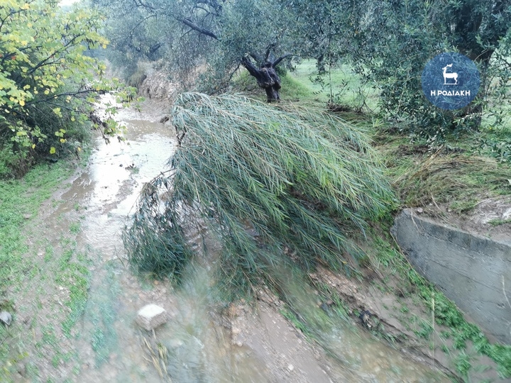κακοκαιρία Ρόδος 