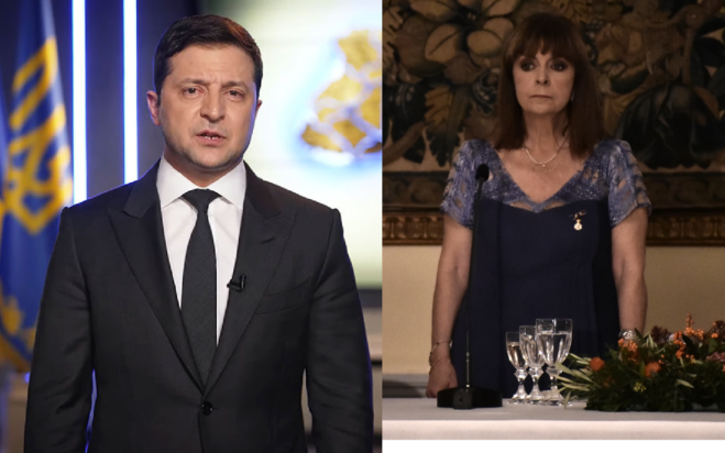 Ζελένσκι Σακελλαροπούλου