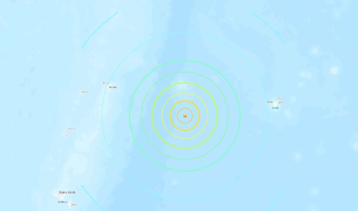 σεισμός Τόνγκα