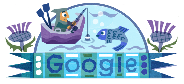 Google Doodle: Τιμά την ημέρα του Αγίου Ανδρέα στη Σκωτία