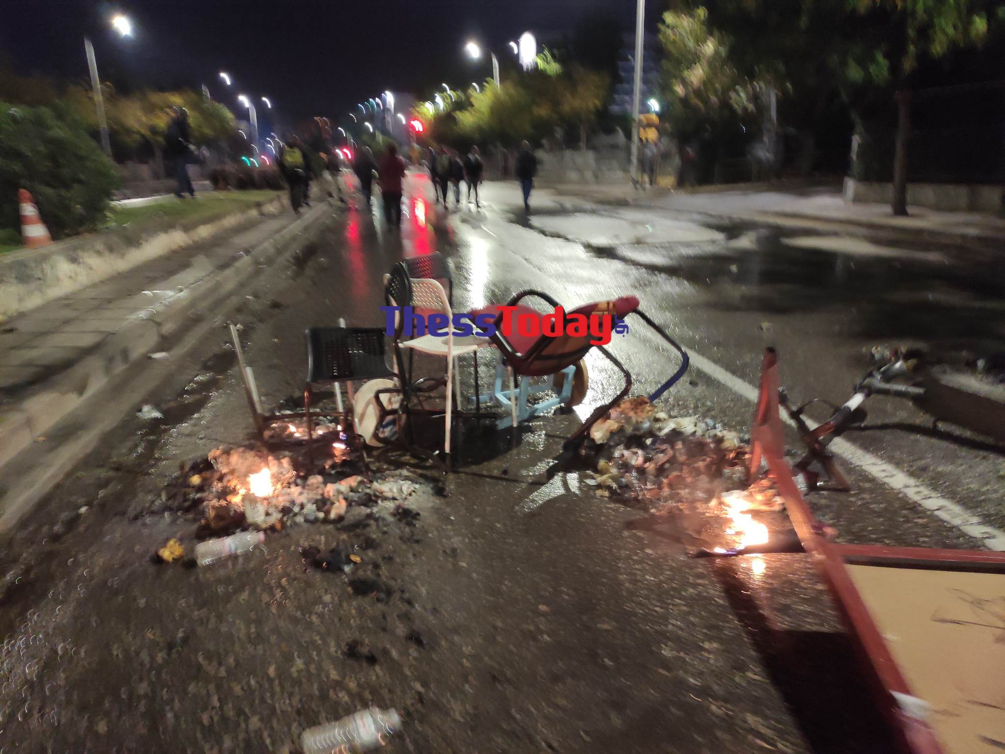 Θεσσαλονίκη Επεισόδια Πολυτεχνείο