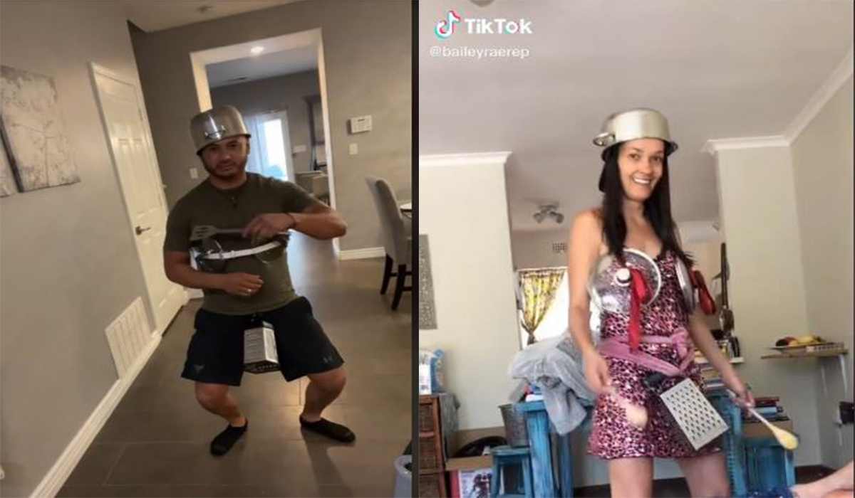 Επικό γέλιο με τη νέα μόδα στο TikTok – Ο χορός με τις κατσαρόλες και τον… τρίφτη