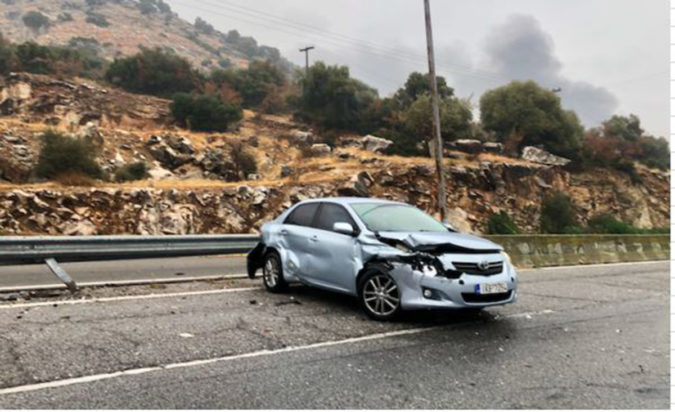 τροχαίο στην Καβάλα