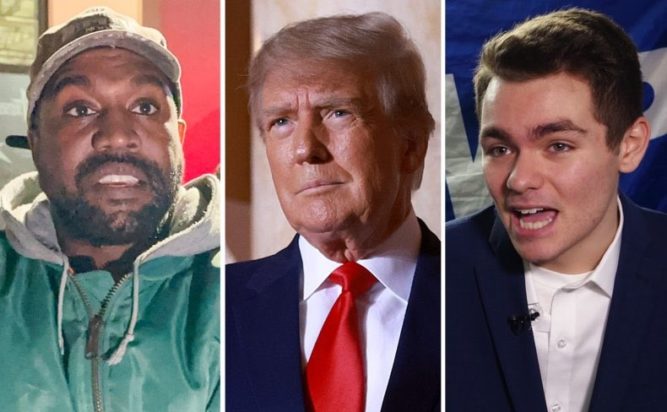 Ντόναλντ Τραμπ Κάνιε Γουέστ