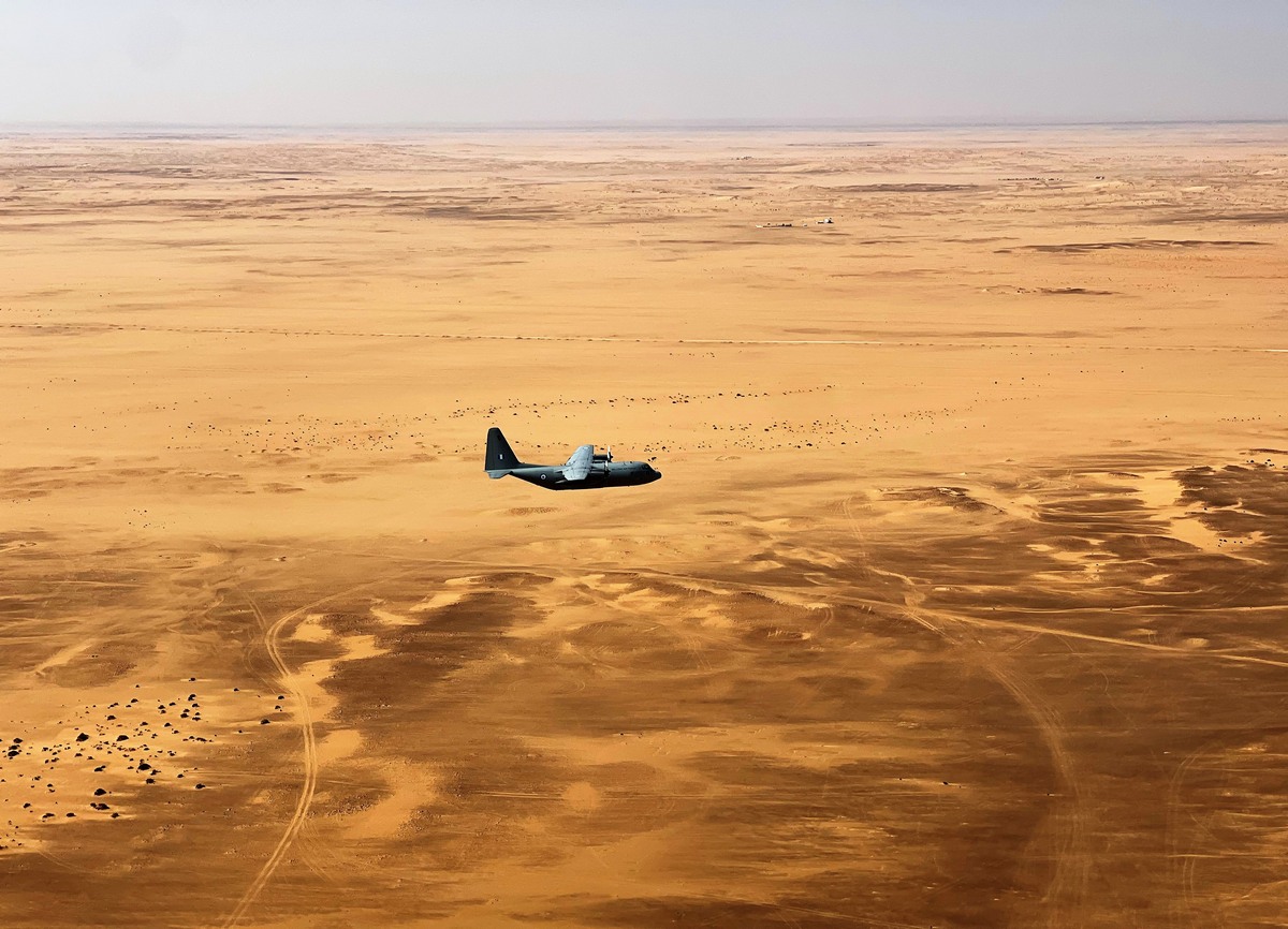 Το ΤΕΝΕΦ σε άσκηση με C-130 στην Σαουδική Αραβία – ΦΩΤΟ
