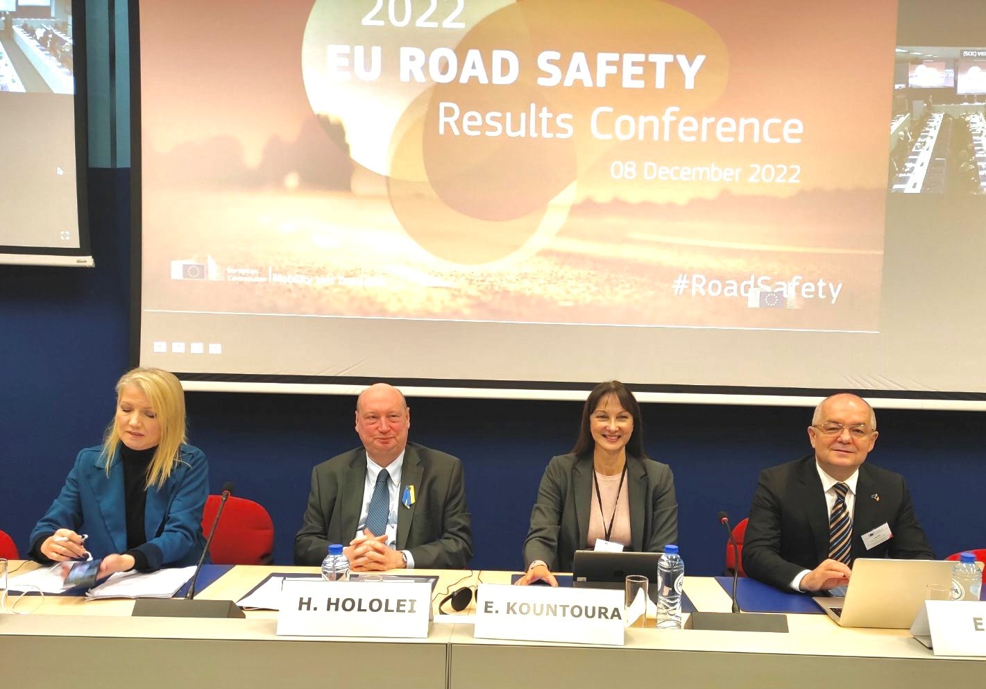 H Έλενα Κουντουρά ομιλήτρια στην έναρξη του Συνεδρίου της Κομισιόν EU Road Safety Results 2022 για μηδενικούς θανάτους στους δρόμους έως το 2050 – Vision Zero