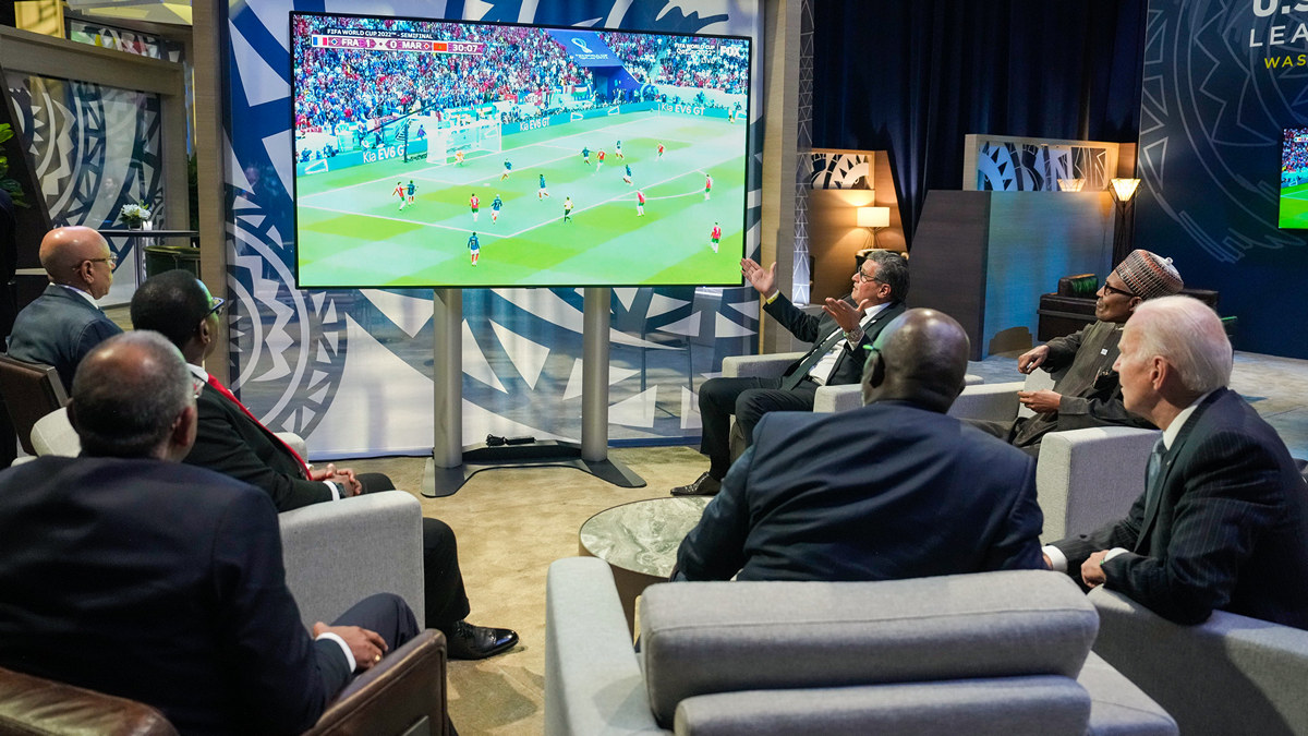 Μουντιάλ 2022: Ο Τζο Μπάιντεν είδε το ματς της Γαλλίας με το Μαρόκο – Αποθέωσε την μαχητικότητα της αφρικανικής ομάδας