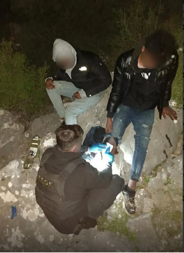 μετανάστες στη Χίο