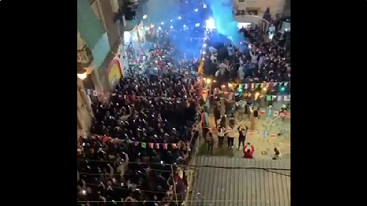 Μουντιάλ 2022: Οι οπαδοί της Νάπολι πανηγύρισαν την κατάκτησή του από την Αργεντινή λόγω Μαραντόνα