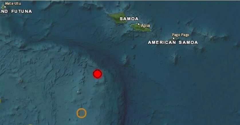 ΗΠΑ: Πολύ ισχυρός σεισμός στις Σαμόα – Εκδόθηκε προειδοποίηση για τσουνάμι