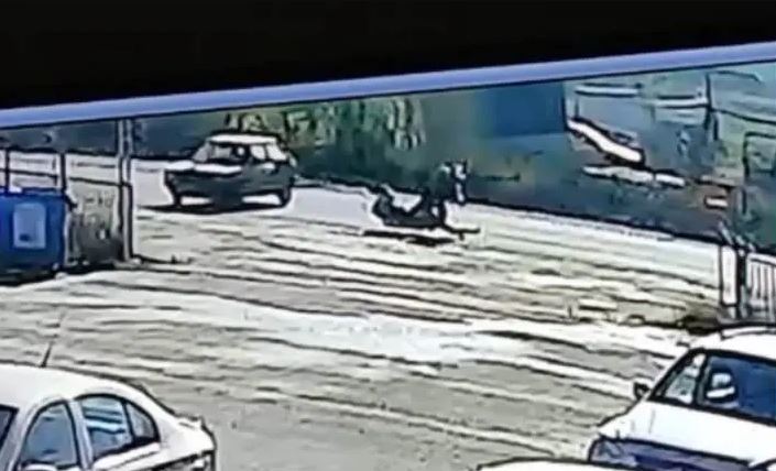 Τρίκαλα: ΒΙΝΤΕΟ ντοκουμέντο από τροχαίο με εγκατάλειψη