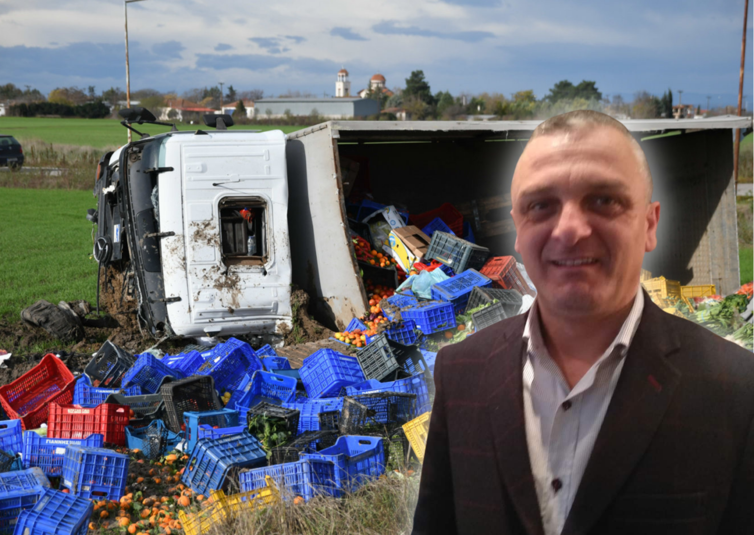 Λάρισα: Ο αντιδήμαρχος Ρήγα Φεραίου είναι ο νεκρός στο τροχαίο με φορτηγό – Ήταν πατέρας τριών παιδιών