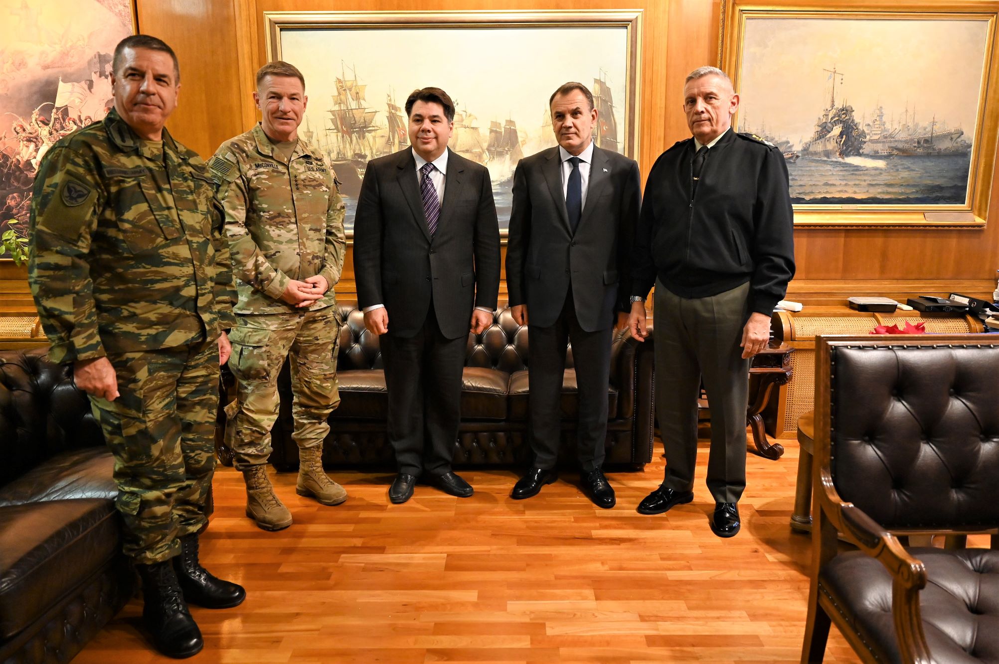 Ο Αρχηγός Στρατού των ΗΠΑ στο Ελληνικό Πεντάγωνο – ΦΩΤΟ