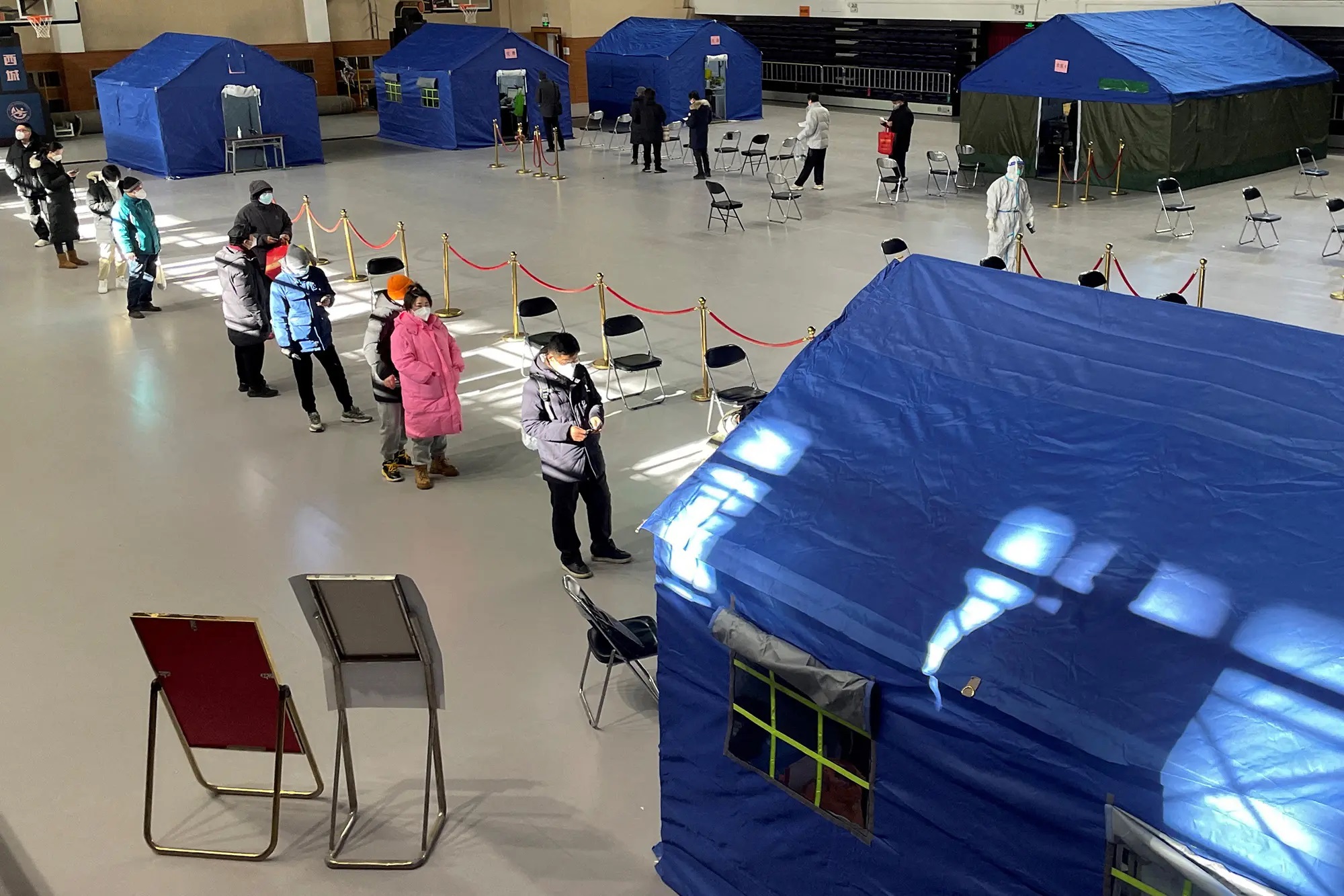 θάλαμοι για κορονοϊό