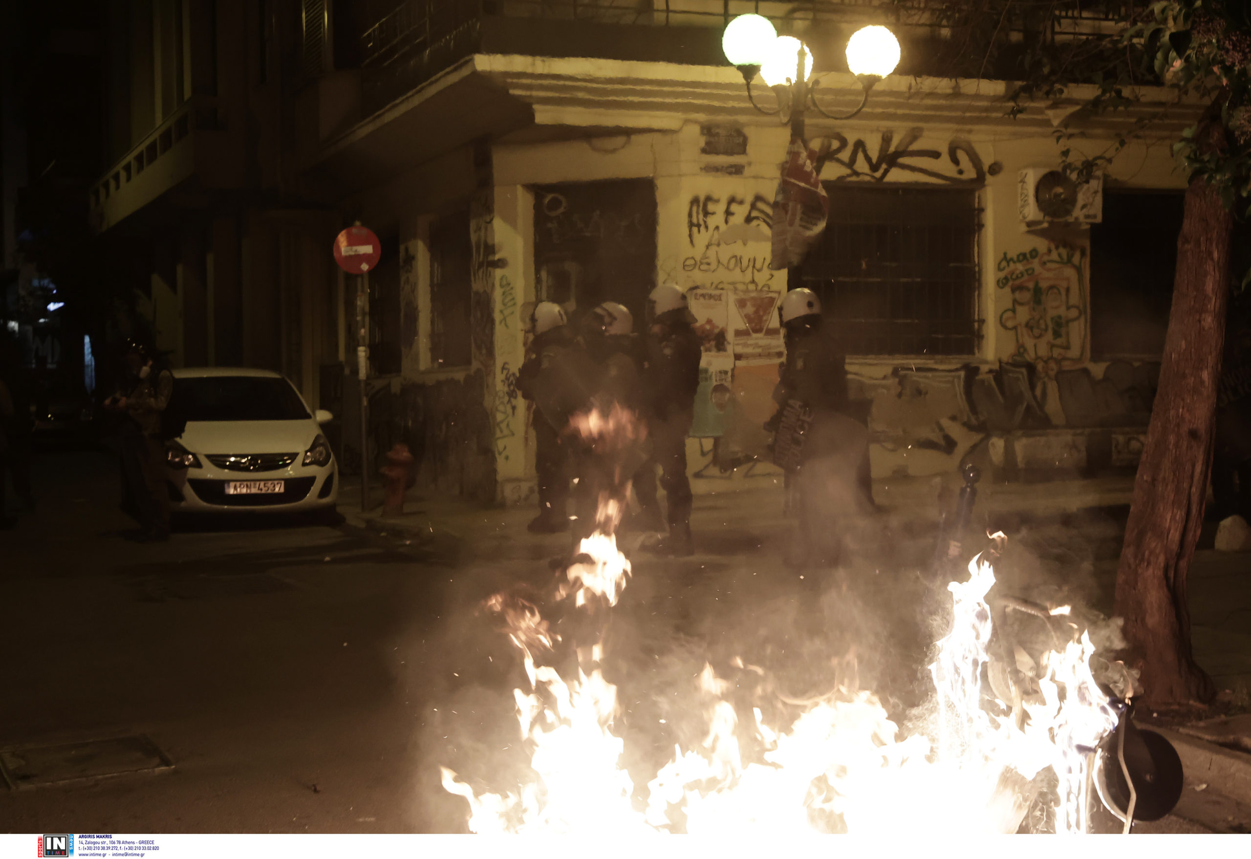 Εξάρχεια επεισόδια 