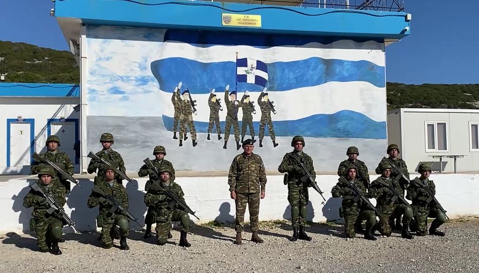 Αρχηγός ΓΕΕΘΑ μονάδες Ανατολικού Αιγαίου