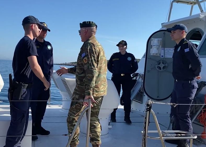  Αρχηγός ΓΕΕΘΑ μονάδες Ανατολικού Αιγαίου