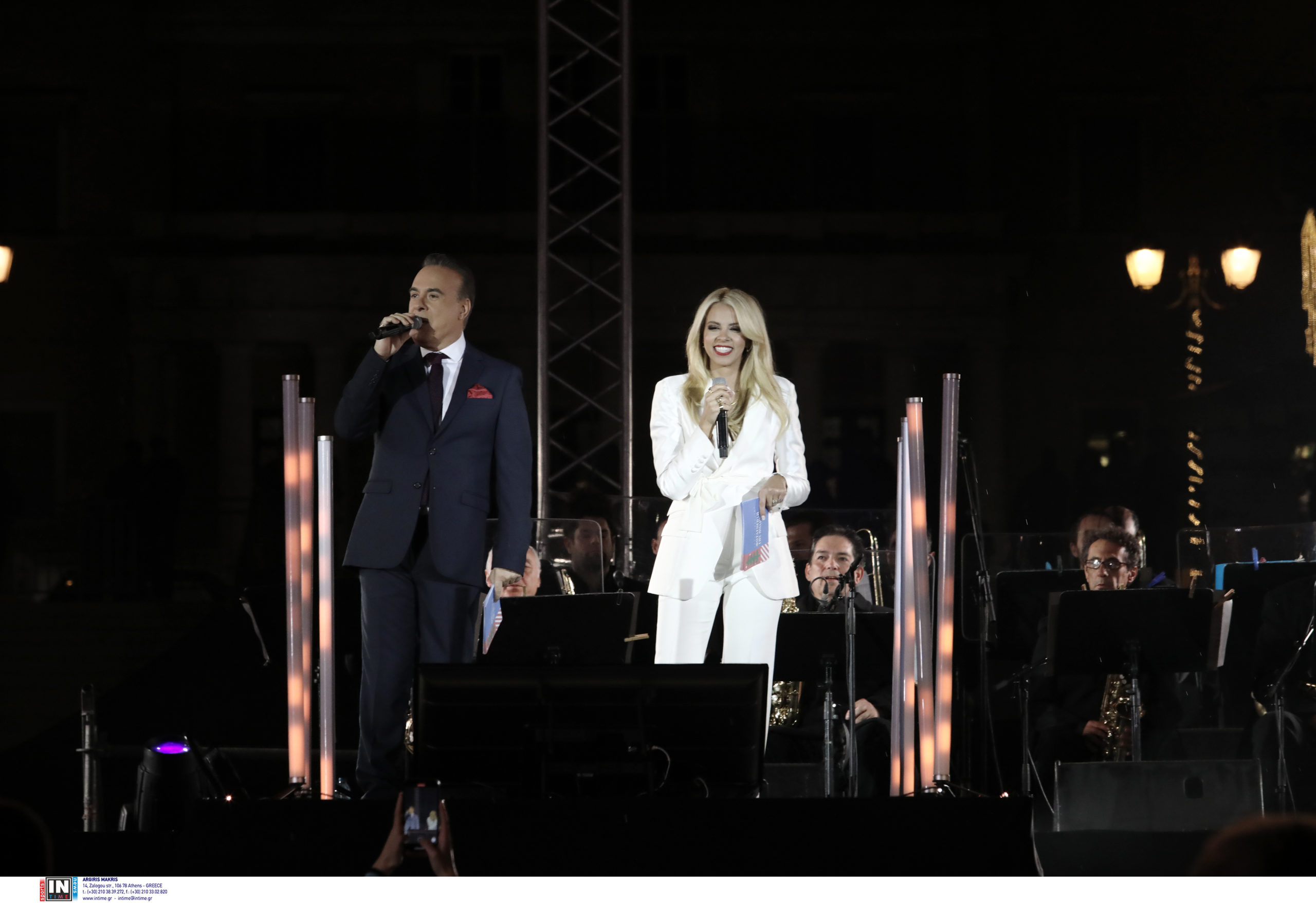 Φωταγώγηση χριστουγεννιάτικου δέντρου Αθήνα