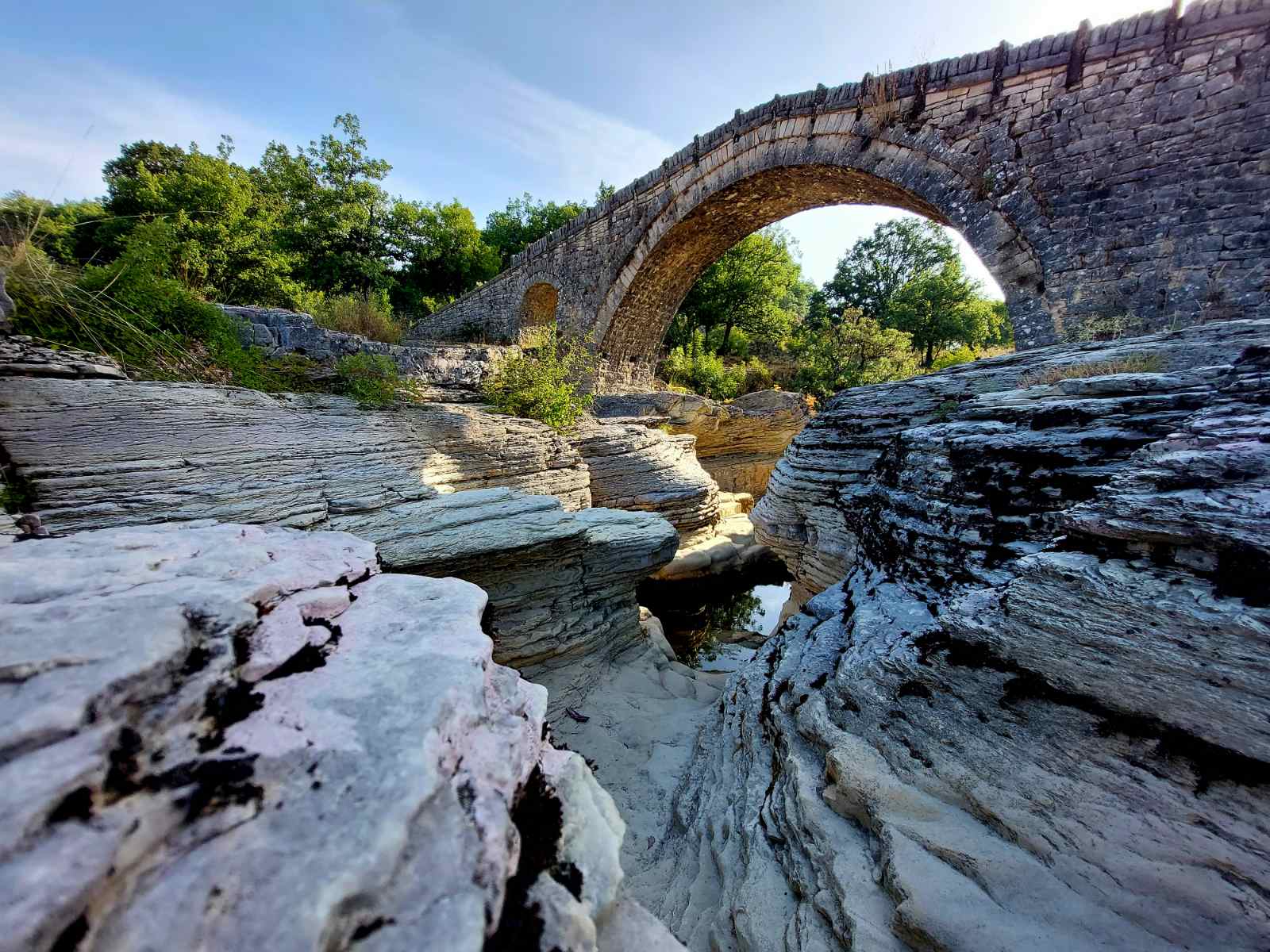 πέτρινα τοξωτά γεφύρια