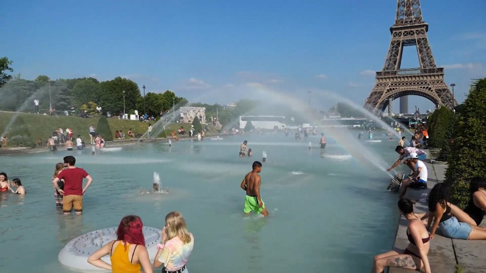 ζέστη καιρός Παρίσι