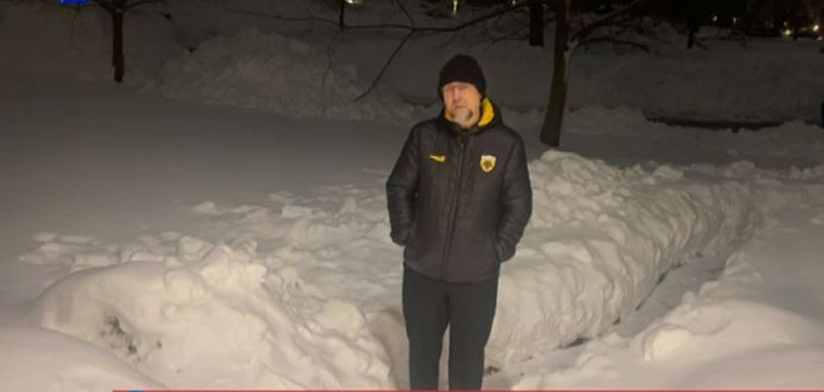 ομογενής ιερέας - Κακοκαιρία στις ΗΠΑ