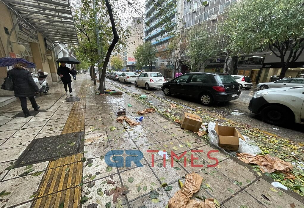 Κακοκαιρία στην Θεσσλονίκη