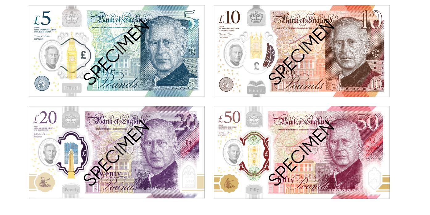 Βασιλιάς Κάρολος: Αυτά είναι τα χαρτονομίσματα με το πορτρέτο του