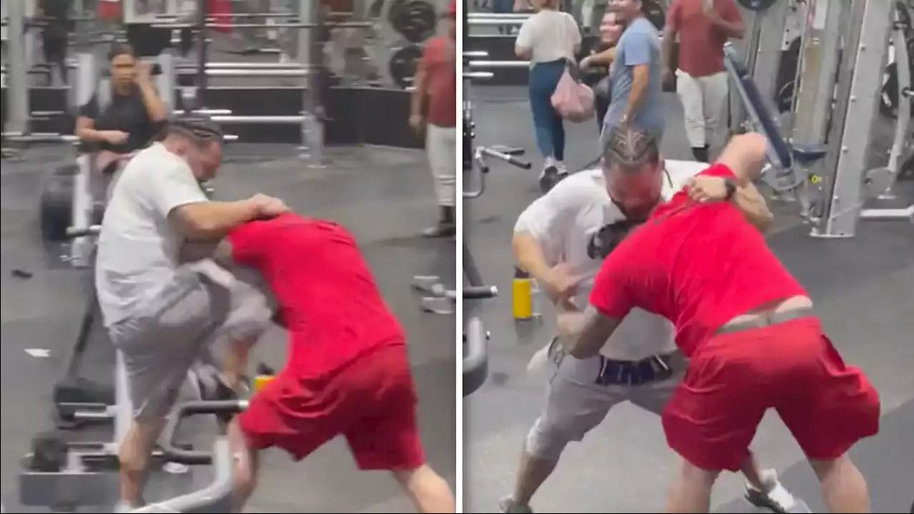 Άγριος καβγάς μέσα σε γυμναστήριο