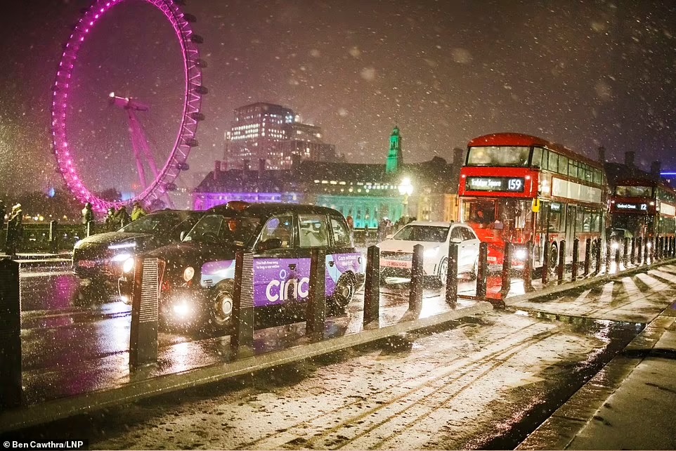 Λονδίνο χιόνια