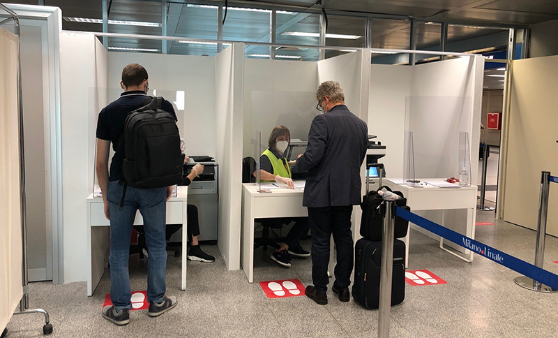 Ιταλία: «Προαιρετικά» τεστ για τον κορονοϊό στους επιβάτες που φτάνουν στο Μιλάνο από την Κίνα