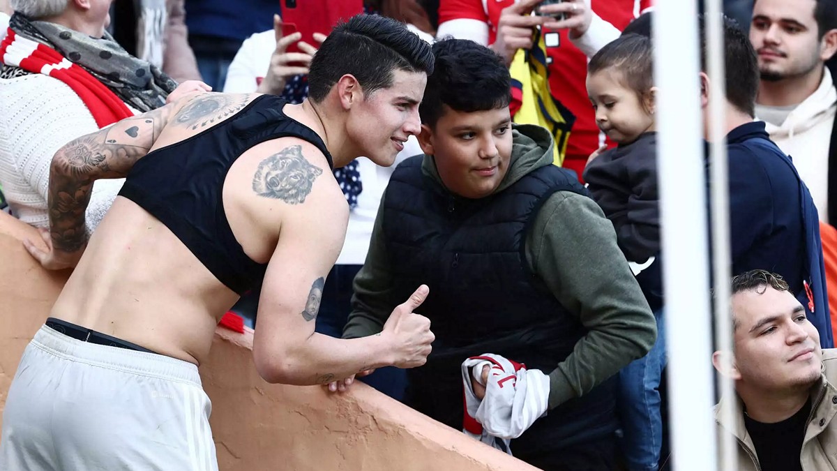 Ολυμπιακός: Εικόνες λατρείας για Μαρσέλο και Χάμες Ροντρίγκες