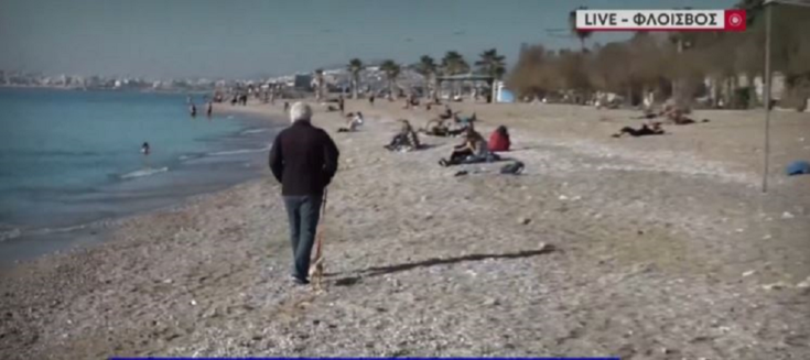 παραλίες Αθήνα Χριστούγεννα