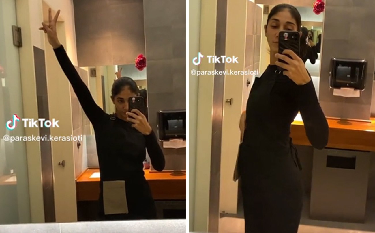Παρασκευή Κερασιώτη: Το βίντεο στο TikTok με την ποδιά σερβιτόρας – «Δεν τα έχουμε όλοι έτοιμα»