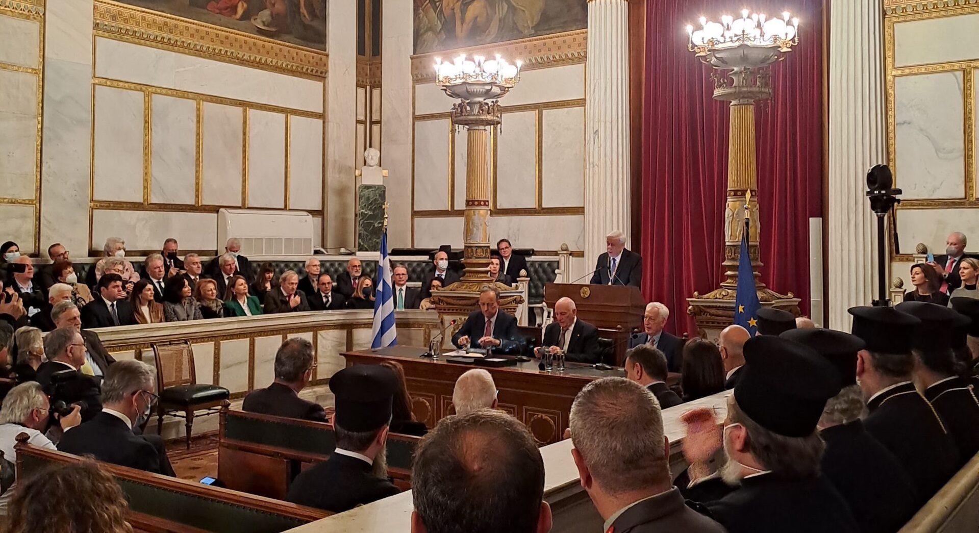 Προκόπης Παυλόπουλος: Ο εισιτήριος λόγος στην Ακαδημία Αθηνών – ΒΙΝΤΕΟ