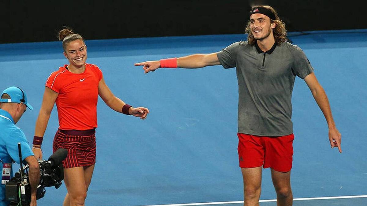 Μαρία Σάκκαρη και Στέφανος Τσιτσιπάς σε ντοκιμαντέρ του Netflix