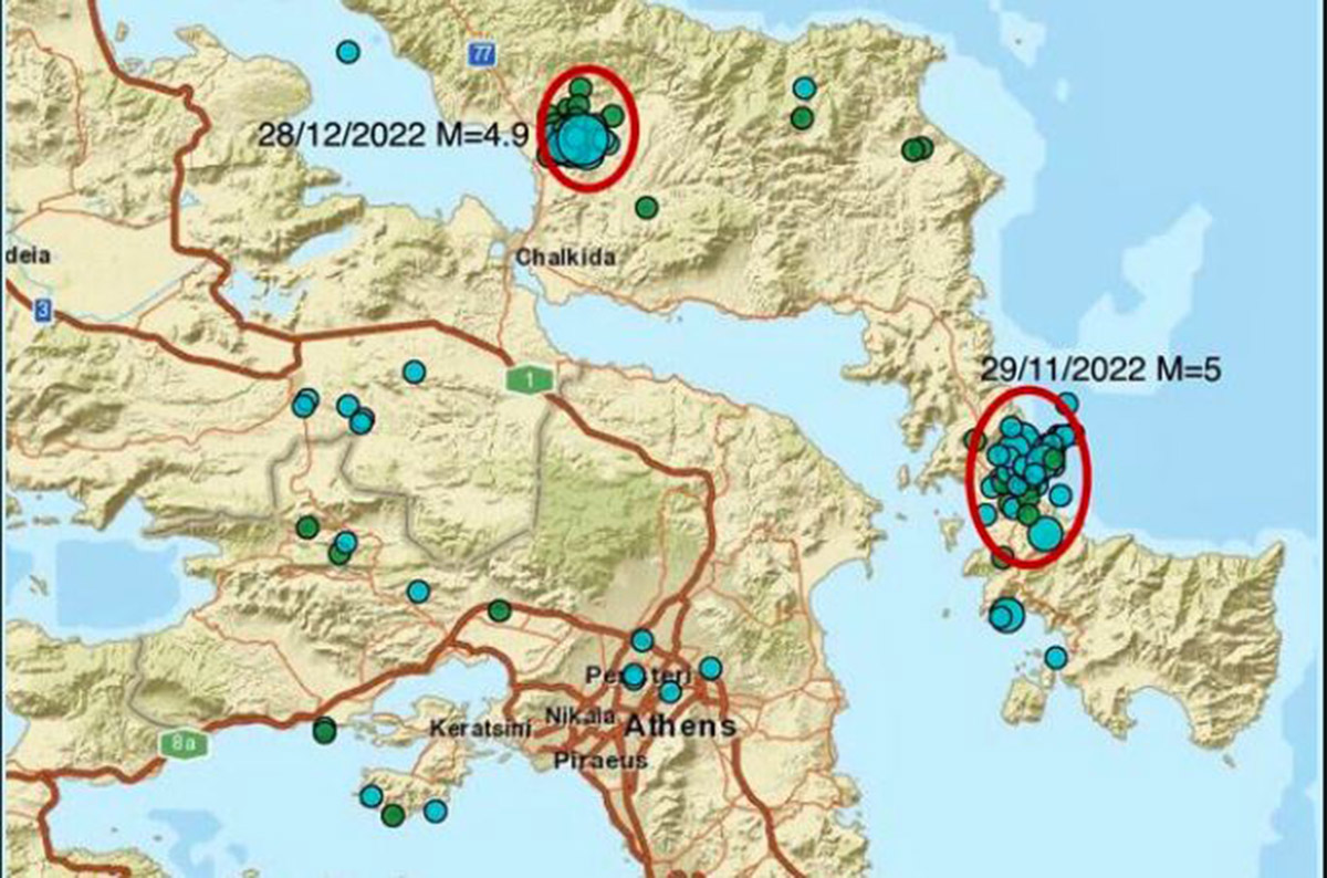 σεισμός στα Ψαχνά