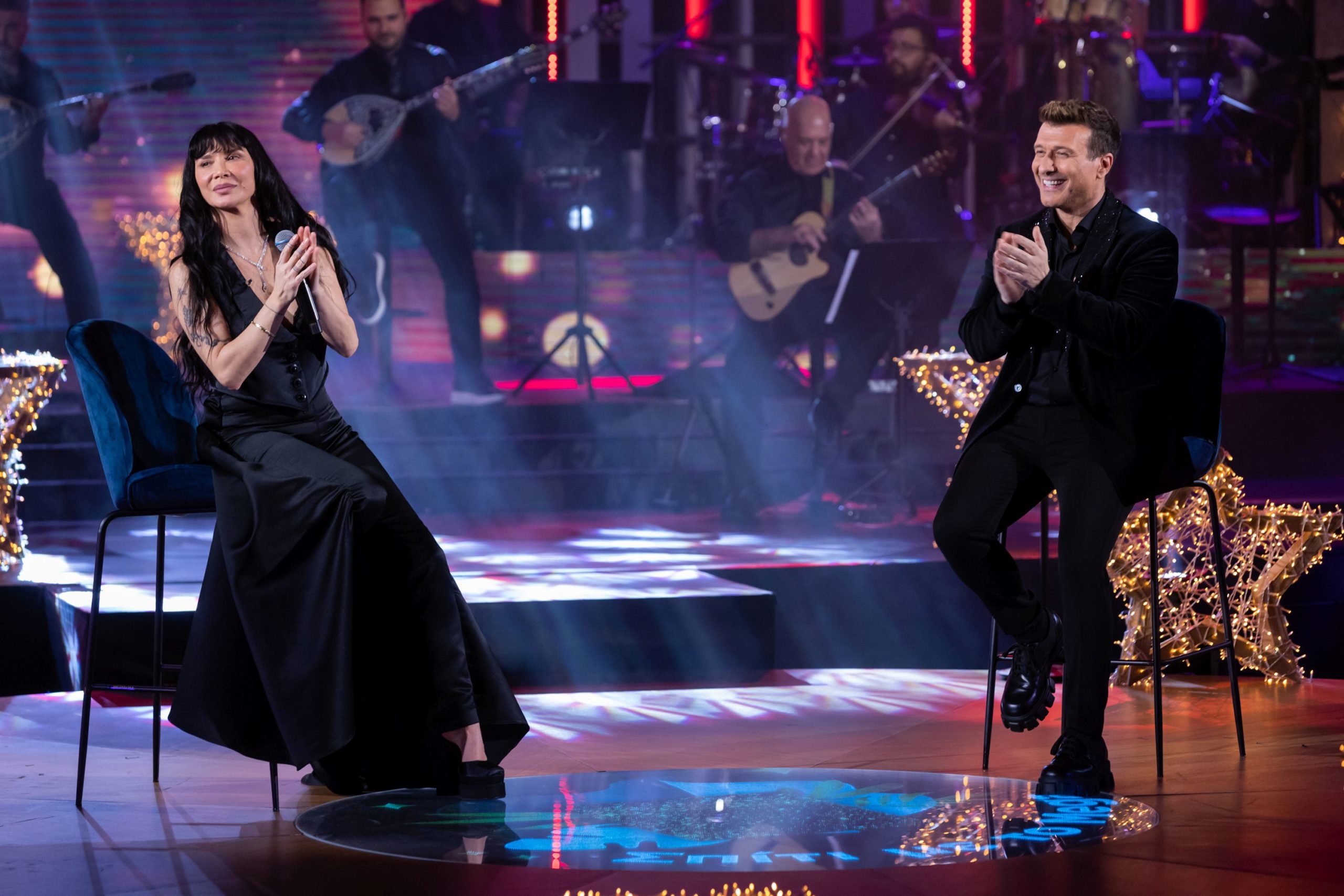 Σπίτι με το Mega: Ρεβεγιόν Χριστουγέννων με την Πάολα και τον Γιάννη Πλούταρχο