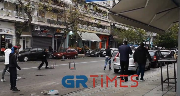 επεισόδια Θεσσαλονίκη