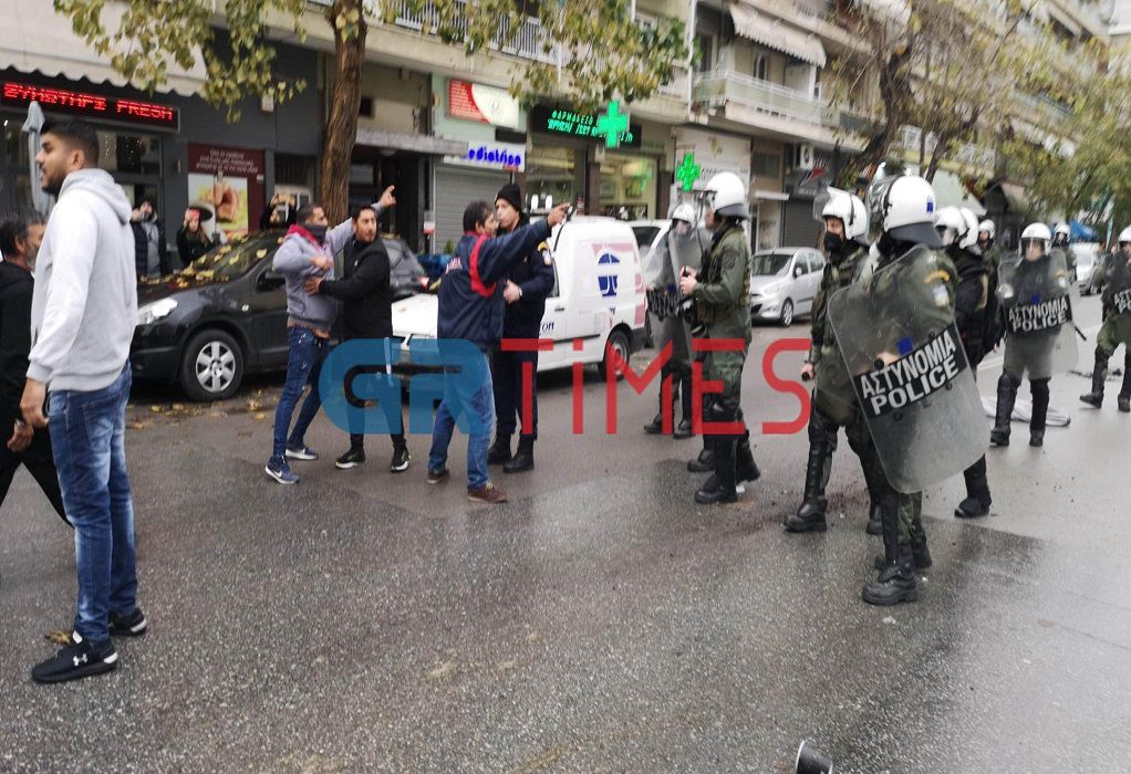 επεισόδια Θεσσαλονίκη 