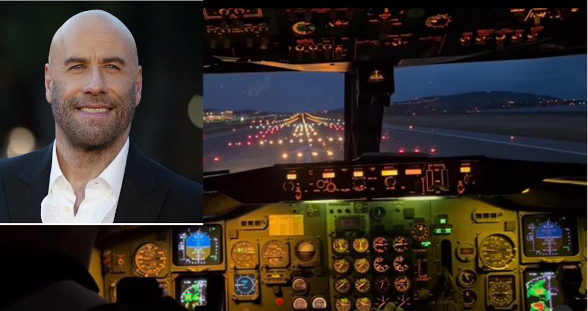 Ο πιλότος Τζον Τραβόλτα απογειώνεται από την Αθήνα και ανεβάζει επικό βίντεο στο Instagram