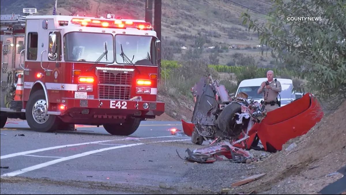 Τρομακτικό τροχαίο στην Καλιφόρνια: Ferrari κόπηκε στη μέση – Νεκρός ο οδηγός
