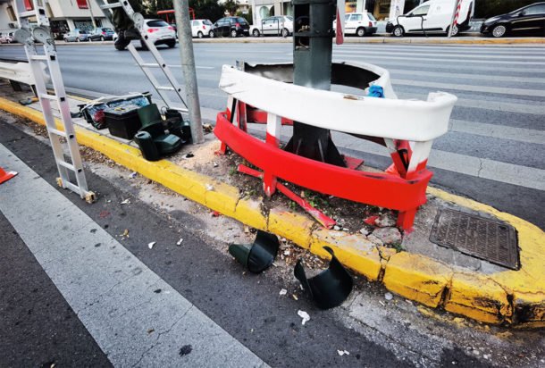 τροχαίο στη Λεωφόρο Κηφισίας