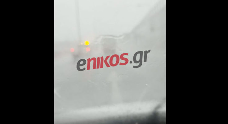 κακοκαιρία- Αττική Οδός