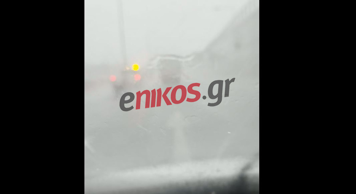 κακοκαιρία- Αττική Οδός