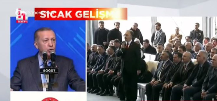 Ο Ερντογάν "κατσάδιασε" νομάρχη