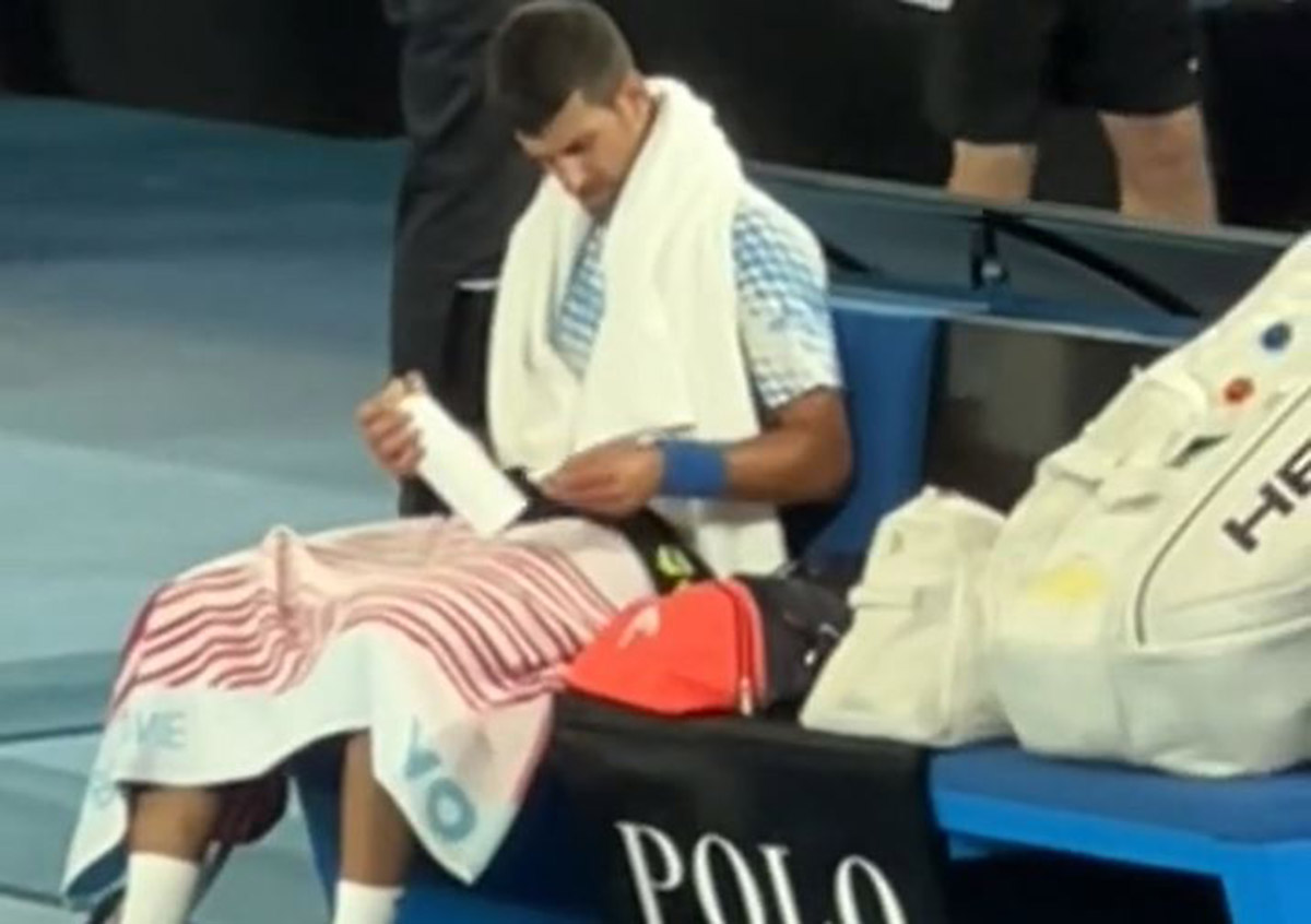 Μυστήριο με το σκεύασμα του Τζόκοβιτ;