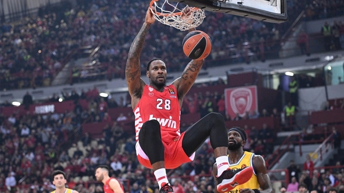 Euroleague: Ολυμπιακός – Μακάμπι Τελ Αβίβ 95-89: Η κορυφή είναι δική του